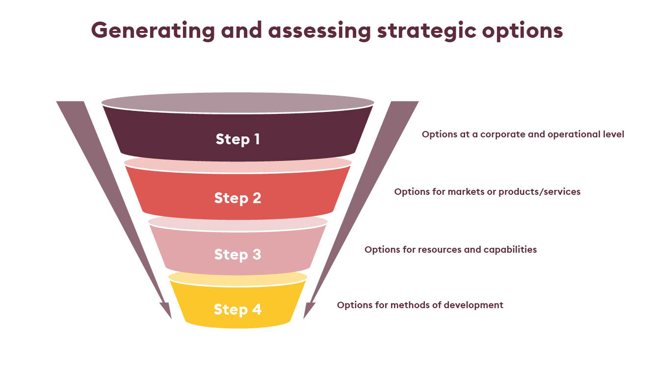 Generating and assessing strategic options